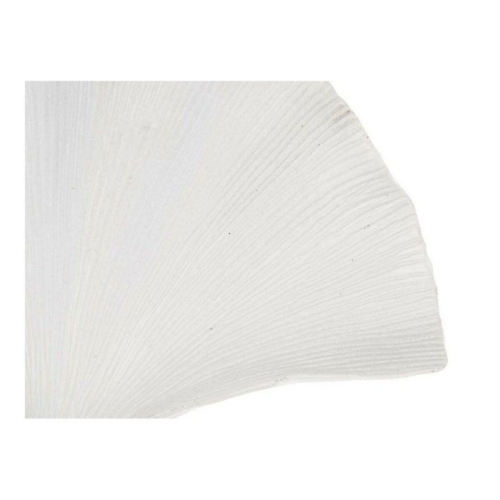 Figura Decorativa Flor Blanco Poliresina (8 x 37 x 24,5 cm) 1 Figura Decorativa Flor Blanco Poliresina (8 x 37 x 24,5 cm) 1