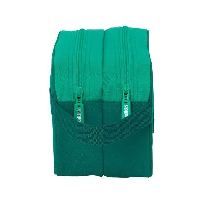 Safta Neceser Adaptable a Carro Real Betis Balompié con 2 Cremalleras, 26x15x12.5 cm 2