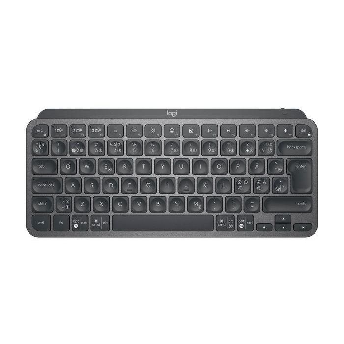 Logitech MX Keys Mini Teclado Inalámbrico Iluminado Minimalista Qwerty Bluetooth / Logi Bolt 295.99 x 131.95 x 20.97 mm 506.4 g Graphite 2