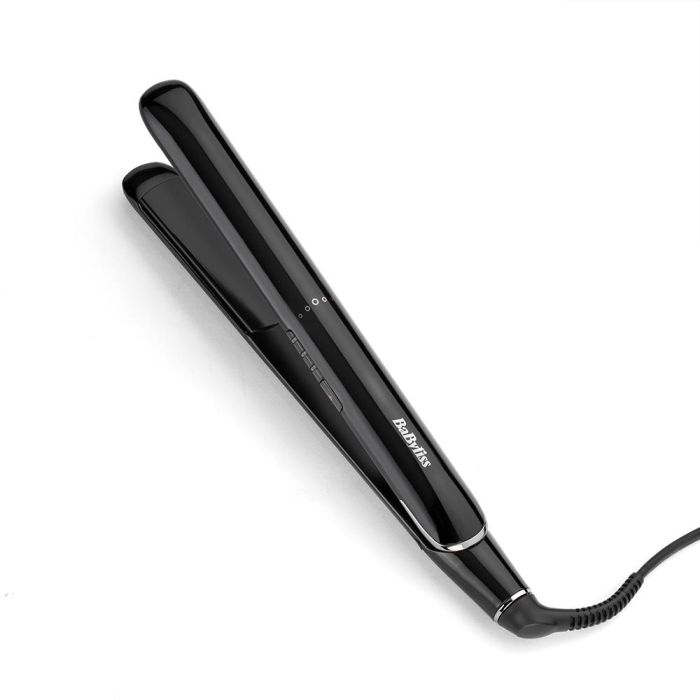 Babyliss Plancha de Pelo ST255E Smooth Styling Cerámica Iónica Turmalina 230°C Estuche Termorresistente Cable Giratorio 2.5m 1