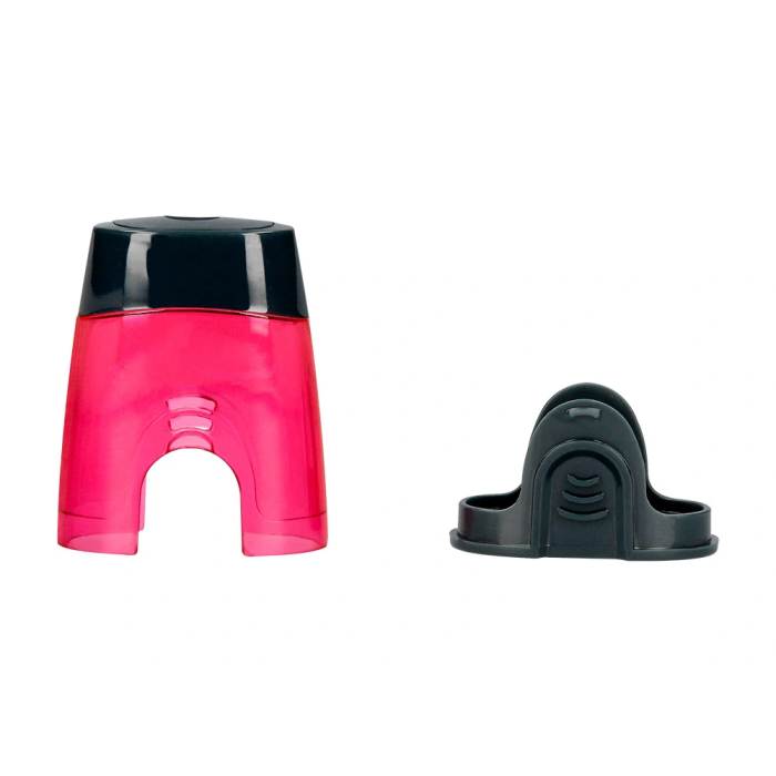 Liderpapel Sacapuntas de Plástico de 1 Uso con Depósito y Protector Metálico, Colores Surtidos 5