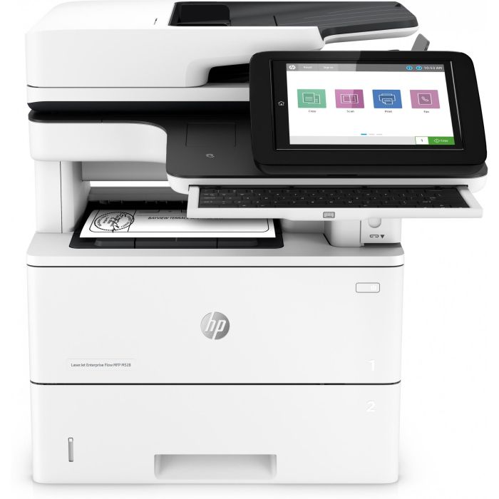 HP LaserJet Enterprise Flow MFP M528z - Impresora Láser Multifunción 4 en 1 A4 con LAN, Wi-Fi, NFC y USB