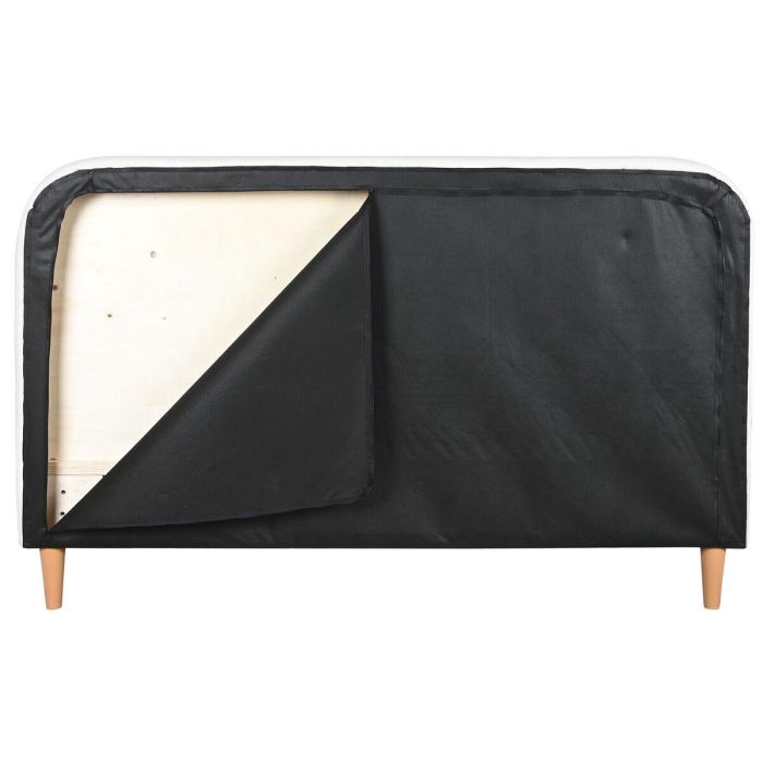 DKD Home Decor Cama Urban Crudo 219x104x170 cm para colchón de 150x200 de Poliéster y Madera 7