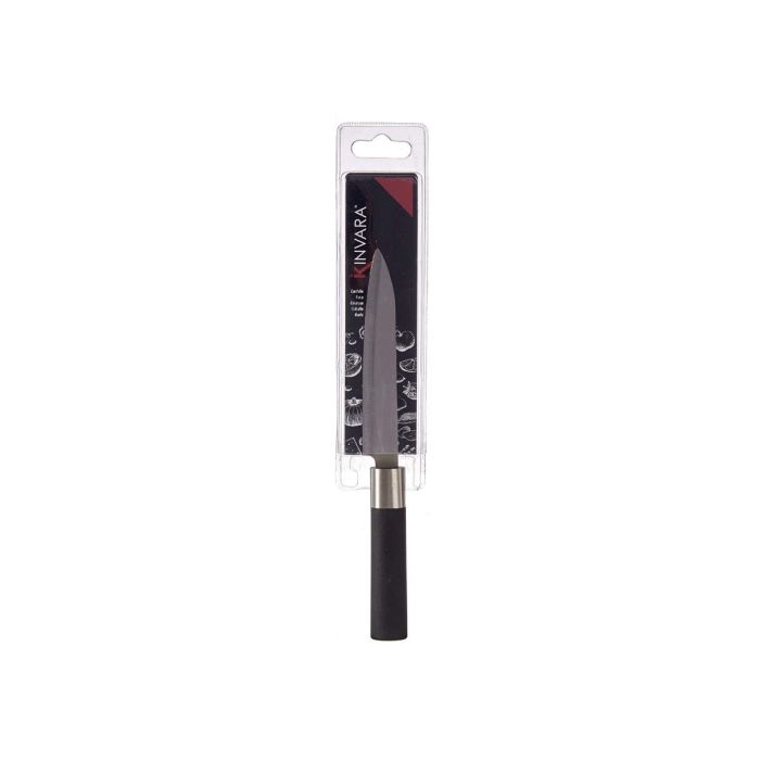 Kinvara Cuchillo Pequeño Acero Mango Negro 2.7x24.3x1.8 cm (24 Unidades) 2 Kinvara Cuchillo Pequeño Acero Mango Negro 2.7x24.3x1.8 cm (24 Unidades) 2