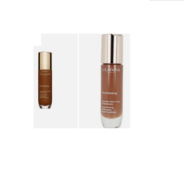 Clarins 120C Espresso Base de Maquillaje EVERLASTING Teint Mat Haute Tenue Larga Duración 18h Piel Grasa/Mixta Anti-brillos 30 ml Clarins 120C Espresso Base de Maquillaje EVERLASTING Teint Mat Haute Tenue Larga Duración 18h Piel Grasa/Mixta Anti-brillos 30 ml