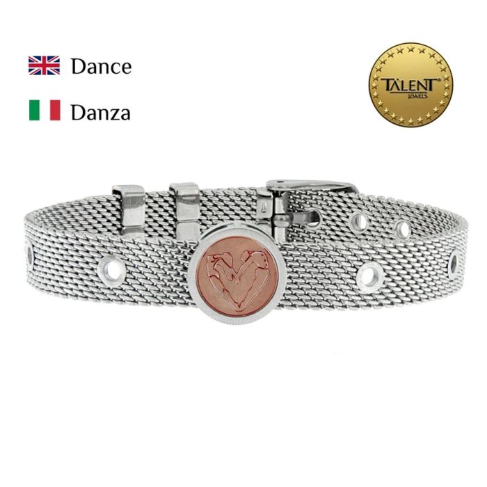Pulsera Unisex Dance Talent Jewels TJA-3-20-02-1-235 Plateado 1 Pulsera Unisex Dance Talent Jewels TJA-3-20-02-1-235 Plateado 1