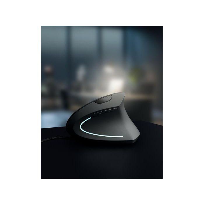 Sandberg Wired Vertical Mouse Pro Ergonómico USB para Ordenador Alivia Presión Muñeca y Dolor Articular 4