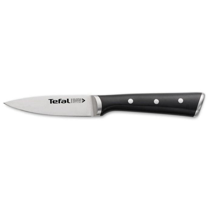 Cuchillo de Cocina Tefal K2320514 ICE FO Negro Acero Inoxidable 9 cm 0 Cuchillo de Cocina Tefal K2320514 ICE FO Negro Acero Inoxidable 9 cm 0