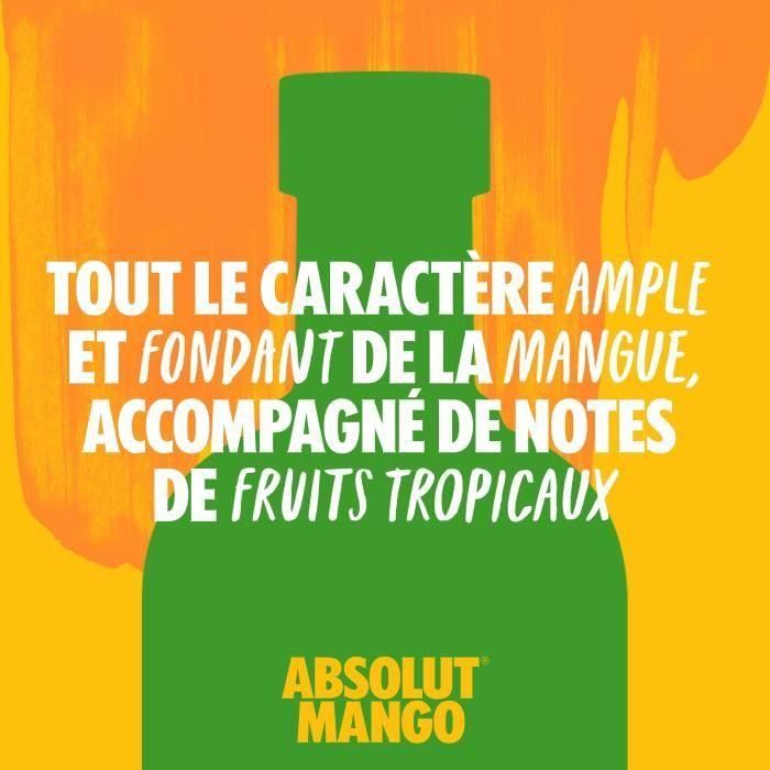 Absolut - Mango - Vodka aromatizado - 38,0% Vol. - 70cl 2