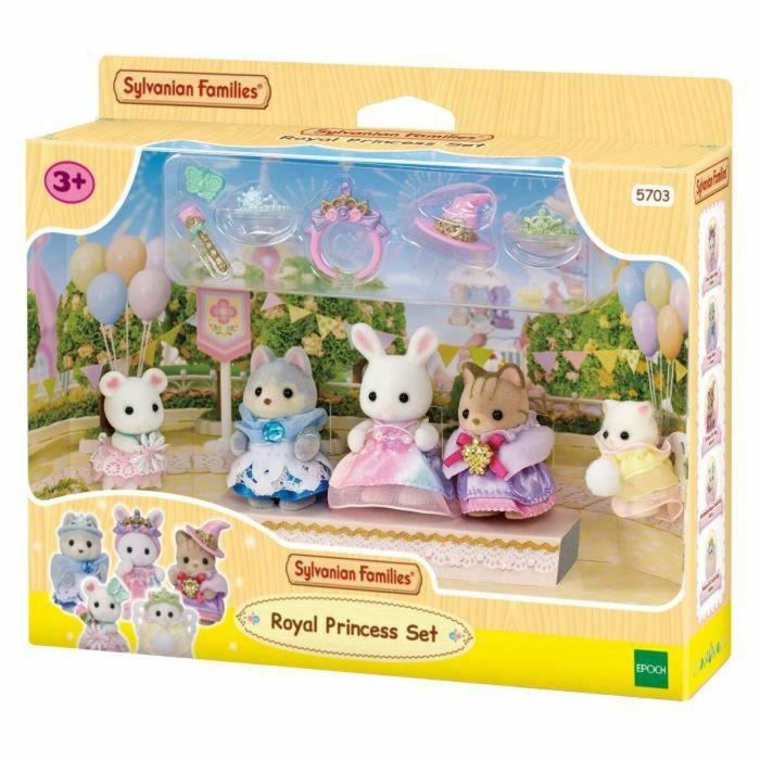 Sylvanian Families Desfile de Bebés en Disfraces de Princesas - Set de 5 Figuras Articuladas con Ropa Extraíble 2 Sylvanian Families Desfile de Bebés en Disfraces de Princesas - Set de 5 Figuras Articuladas con Ropa Extraíble 2