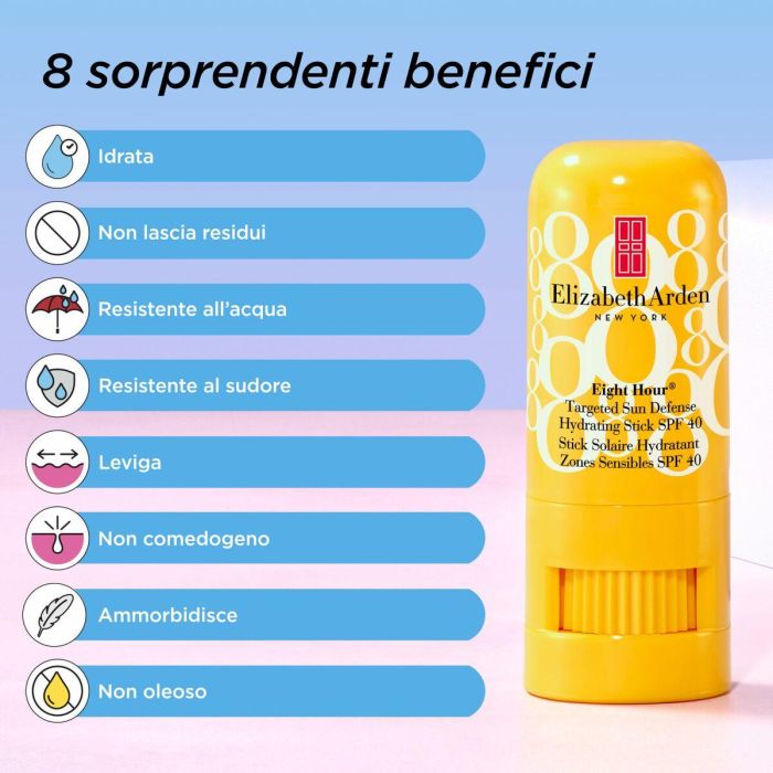Elizabeth Arden EIGHT HOUR Hidratante Solar para Zonas Sensibles SPF40 Bálsamo 6,8 gr 9