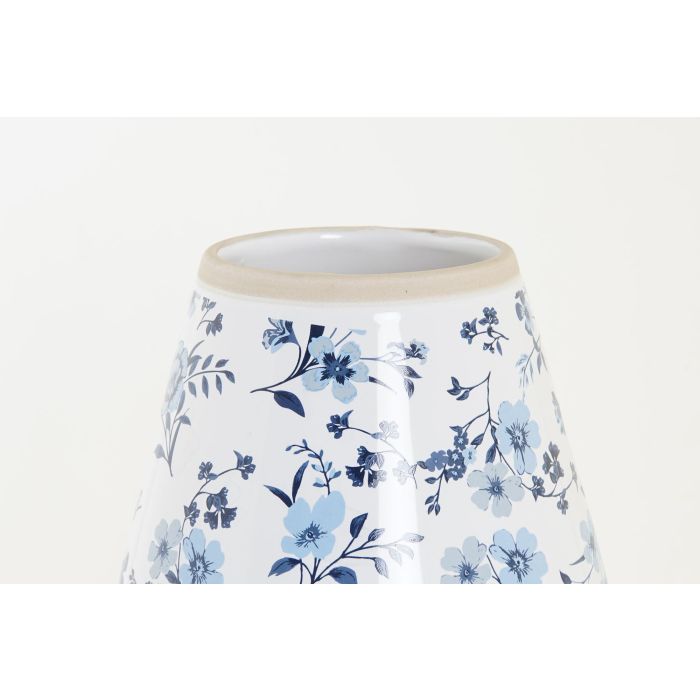 Jarron Shabby DKD Home Decor Blanco Azul 15.5 x 21.5 x 15.5 cm (6 Unidades) 1 Jarron Shabby DKD Home Decor Blanco Azul 15.5 x 21.5 x 15.5 cm (6 Unidades) 1