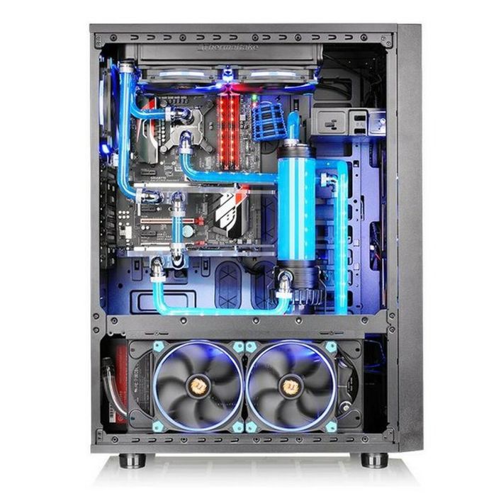 Caja Semitorre ATX THERMALTAKE CA-1F8-00M1WN-02 Azul Negro 1