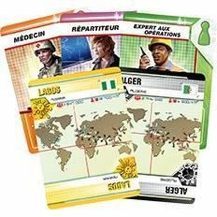 Asmodee Pandemia Juego de mesa de estrategia cooperativo: Lucha contra cuatro enfermedades mortales y encuentra remedios 1 Asmodee Pandemia Juego de mesa de estrategia cooperativo: Lucha contra cuatro enfermedades mortales y encuentra remedios 1