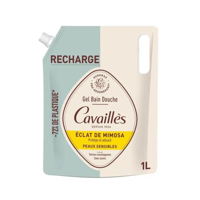 Roge Cavailles Eclat Mimosa Gel Ducha, Formato Recarga 1L