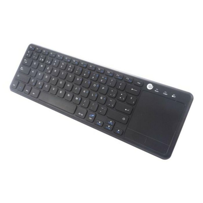 Coolbox Teclado Inalámbrico con Touchpad Multitáctil COO-TEW01-BK, Compatible con Windows, MAC y Linux 1 Coolbox Teclado Inalámbrico con Touchpad Multitáctil COO-TEW01-BK, Compatible con Windows, MAC y Linux 1