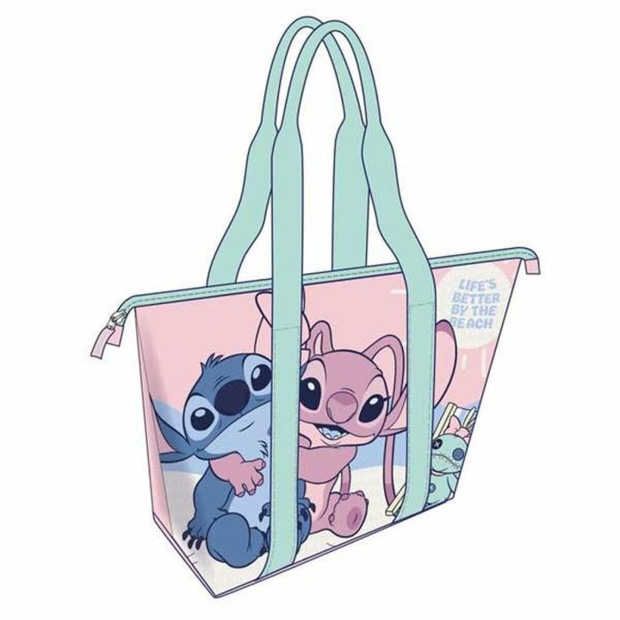 Bolsa de Playa Stitch Azul 47 x 33 x 15 cm