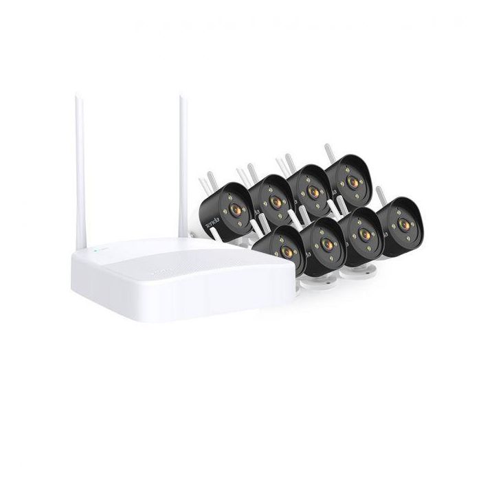 Kit Seguridad Tenda K8 W - 3Tc 8 Camaras Kit Seguridad Tenda K8 W - 3Tc 8 Camaras