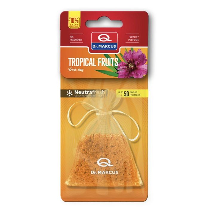 Ambientador para Coche Dr Marcus Fresh Bag Tropical Fragancia Bolsita 1