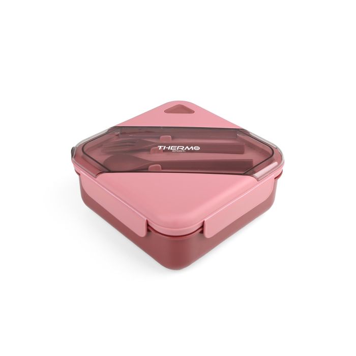 Fiambrera Porta Aliment.Cuad.1000Ml Thermosport (12 Unidades) 3 Fiambrera Porta Aliment.Cuad.1000Ml Thermosport (12 Unidades) 3