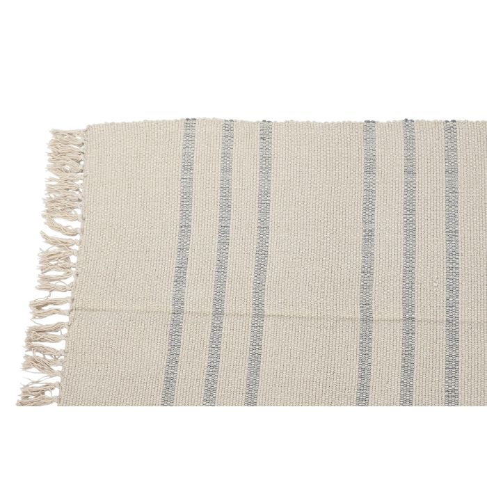 DKD Home Decor Alfombra Boho Blanco Gris Algodón Poliéster Flecos 230 x 160 cm (2 Unidades) 1 DKD Home Decor Alfombra Boho Blanco Gris Algodón Poliéster Flecos 230 x 160 cm (2 Unidades) 1