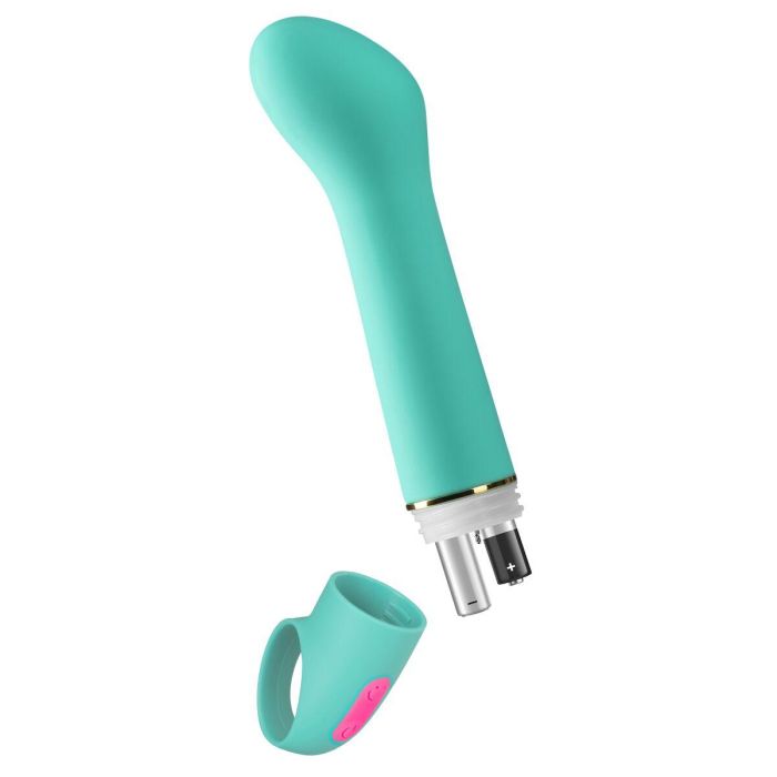Vibrador Punto G Blush Aria Verde 8 Vibrador Punto G Blush Aria Verde 8