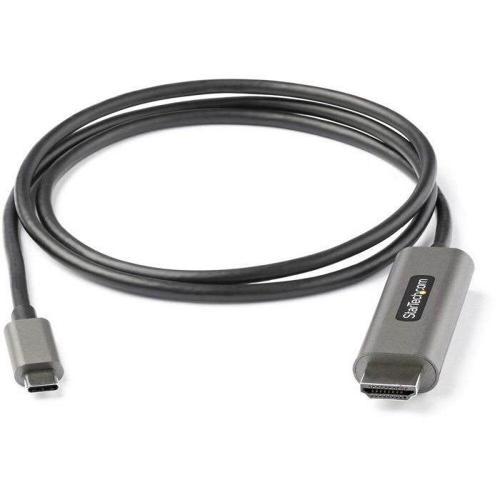 Cable USB C Startech CDP2HDMM1MH HDMI Plata 1 Cable USB C Startech CDP2HDMM1MH HDMI Plata 1