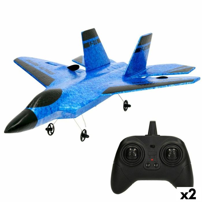 Helicóptero con Radiocontrol Colorbaby (2 Unidades) 0 Helicóptero con Radiocontrol Colorbaby (2 Unidades) 0