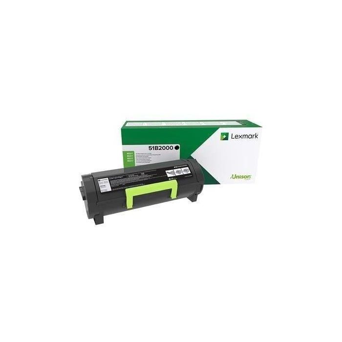 Lexmark Toner Negro Compatible con Ms317, Ms417, Ms517, Ms617, Mx317, Mx417, Mx517, Mx617 1