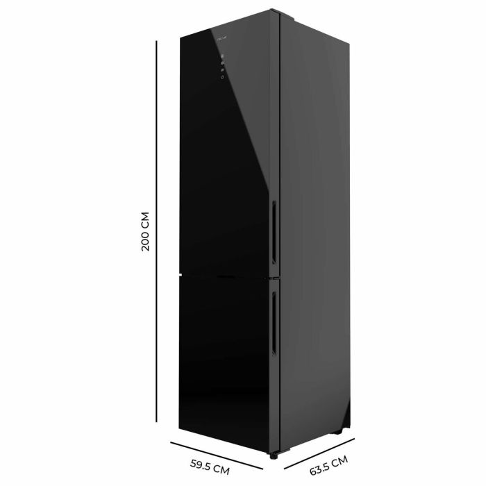 Frigorífico combinado Cecotec Bolero CoolMarket Combi 356 Negro 7 Frigorífico combinado Cecotec Bolero CoolMarket Combi 356 Negro 7