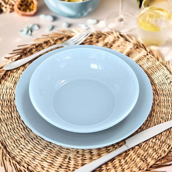 Plato Hondo Opal Apy Paradise Azul Luminarc 20 cm 1
