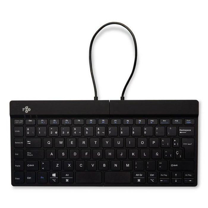 R-Go Tools Ergonomic keyboard R-Go Split Break with break software, ergonomic split keyboard, QWERTY (ES), Bluetooth, black 1 R-Go Tools Ergonomic keyboard R-Go Split Break with break software, ergonomic split keyboard, QWERTY (ES), Bluetooth, black 1
