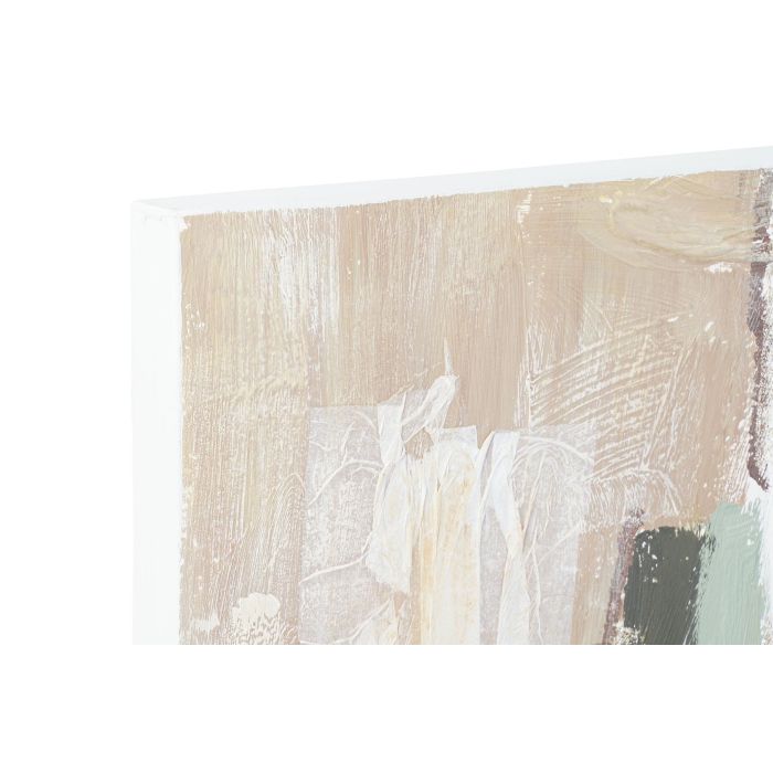 DKD Home Decor Cuadro Urban Abstracto Pintado a Mano sobre Lienzo y Madera de Pino, Set de 2 Unidades Verde Beige 100x80 cm 1 DKD Home Decor Cuadro Urban Abstracto Pintado a Mano sobre Lienzo y Madera de Pino, Set de 2 Unidades Verde Beige 100x80 cm 1