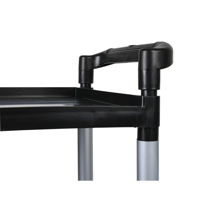 Q-connect Carro de Servicio Multifuncional con 3 Estantes de Polipropileno 830x420x970 mm 5