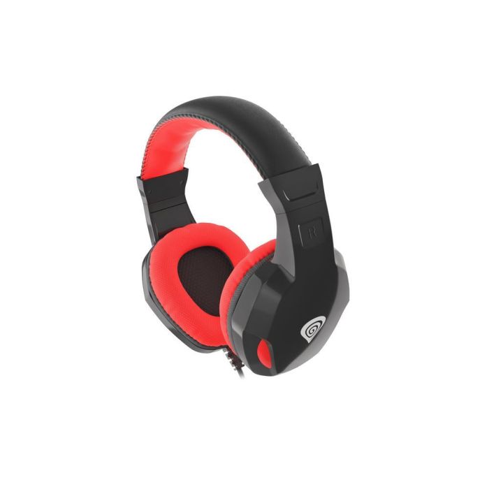 GENESIS Argon 110 Auriculares Alámbrico Diadema Juego Negro, Rojo 2