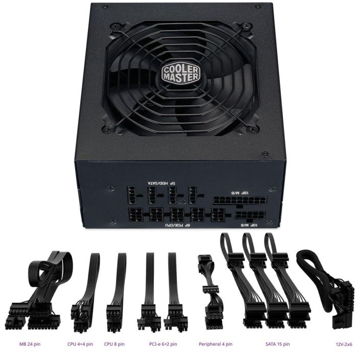 Cooler Master COO1735021230872 Fuente de alimentación MWE Gold V2 850 W 5 Cooler Master COO1735021230872 Fuente de alimentación MWE Gold V2 850 W 5