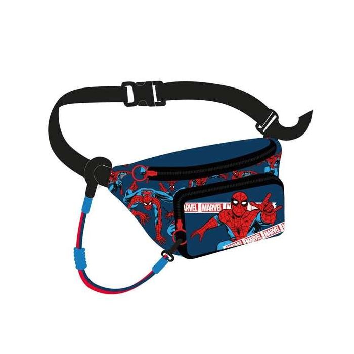 Cerdá Riñonera Spiderman, para niños, azul oscuro, 25 x 11 x 1.6 cm 0 Cerdá Riñonera Spiderman, para niños, azul oscuro, 25 x 11 x 1.6 cm 0