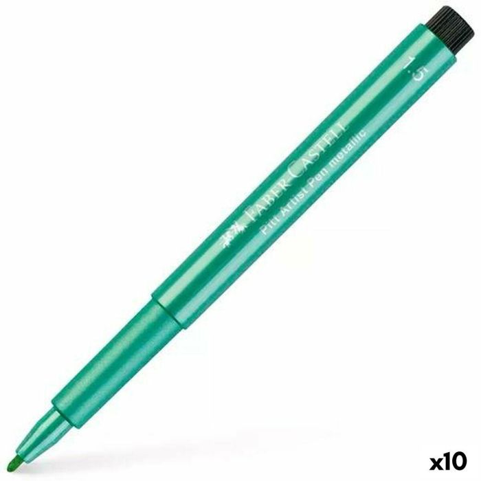 Rotuladores Faber-Castell Pitt Artist Metalizado (10 Unidades) 0 Rotuladores Faber-Castell Pitt Artist Metalizado (10 Unidades) 0