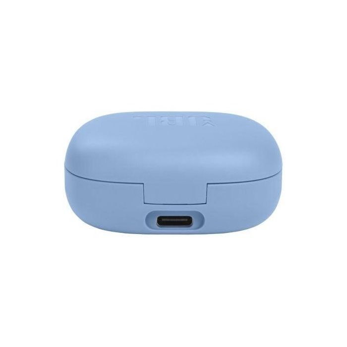 Auriculares Inalámbricos con Estuche de Carga JBL Wave Flex Azul 4 Auriculares Inalámbricos con Estuche de Carga JBL Wave Flex Azul 4