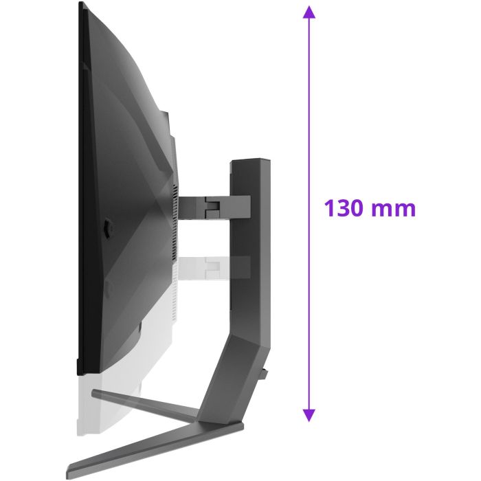 AOC AGON PRO AG346UCD Monitor 34" 86,36cm (3440x1440) QD-OLED 175Hz 0,03ms HDR400 TrueBlack Curvo DarkGrey 9