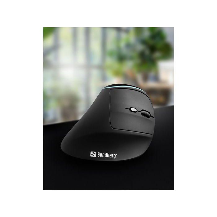 Sandberg Wireless Vertical Mouse Pro Ratón Ergonómico Inalámbrico Recargable Sandberg Wireless Vertical Mouse Pro Ratón Ergonómico Inalámbrico Recargable