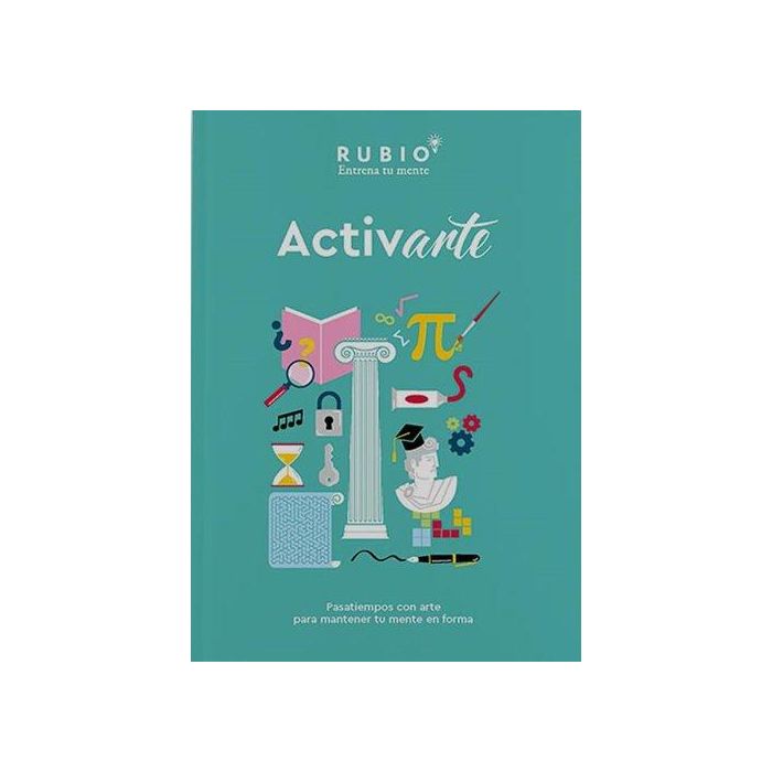 Rubio Cuaderno de Estimulación Activarte Vol. 2: Entrena tu Mente con Pasatiempos de Arte