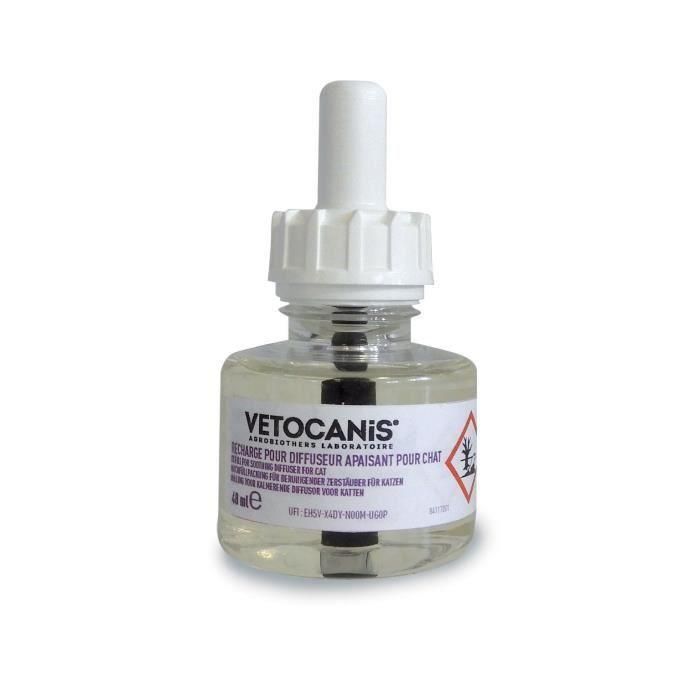 VETOCANIS Recambio difusor antiestrés para gatos - Eficaz durante 45 días 2 VETOCANIS Recambio difusor antiestrés para gatos - Eficaz durante 45 días 2