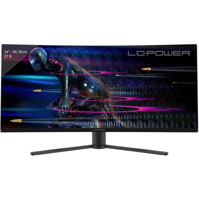 LC-Power LC-M34-UWQHD-165-C Monitor Curvo Gaming 34" UWQHD VA 165Hz 4ms FreeSync Premium
