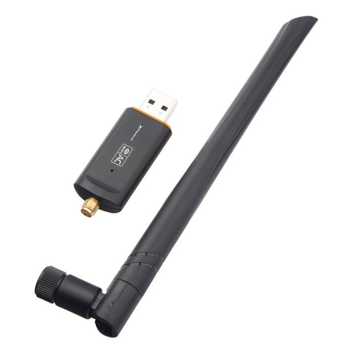 Phoenix Technologies Adaptador USB Wi-Fi 4603AC Doble Banda AC1200 (867+300 Mbps) 802.11ac, Receptor Inalámbrico con Chipset Realtek RTL8812 y Antena 5 dBi 1