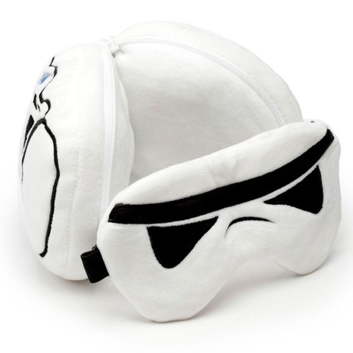 Almohada viaje antifaz Soldado Imperial Stormtrooper Star Wars Relaxeazzz 1