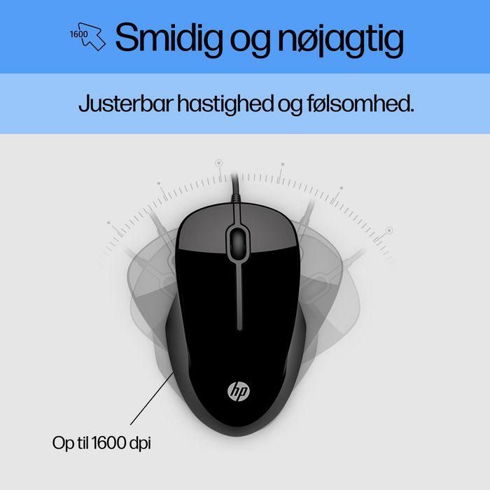 HP Teclado y Ratón Pavilion 200 con Cable USB 2.0, Reposamuñecas Integrado, Teclas Multimedia, Negro 9