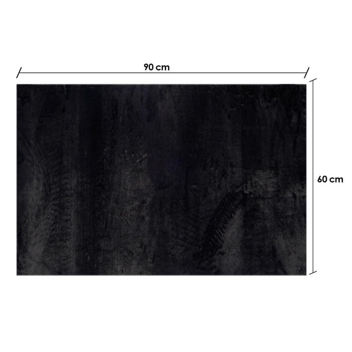 Alfombra Soft Negro 60X90Cm Giftdecor (12 Unidades) 1 Alfombra Soft Negro 60X90Cm Giftdecor (12 Unidades) 1