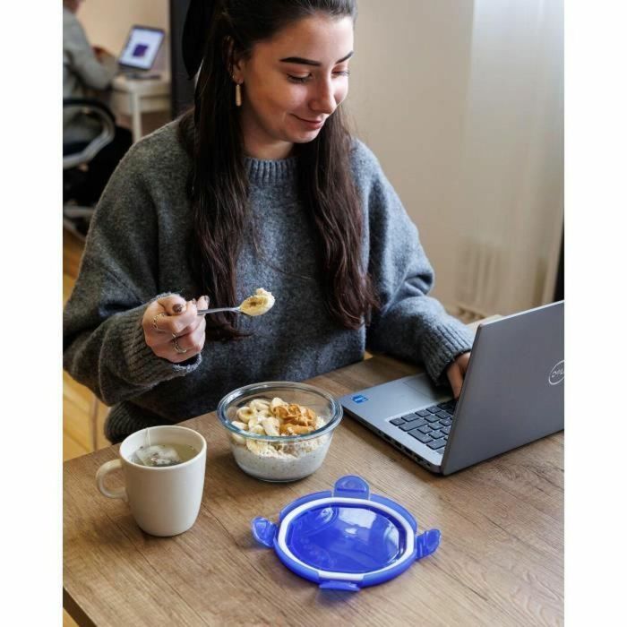 Pyrex PYR3426470286220 Juego de 3 Fiambreras de Vidrio Redondas con Tapa Hermética 0.7 L 5 Pyrex PYR3426470286220 Juego de 3 Fiambreras de Vidrio Redondas con Tapa Hermética 0.7 L 5