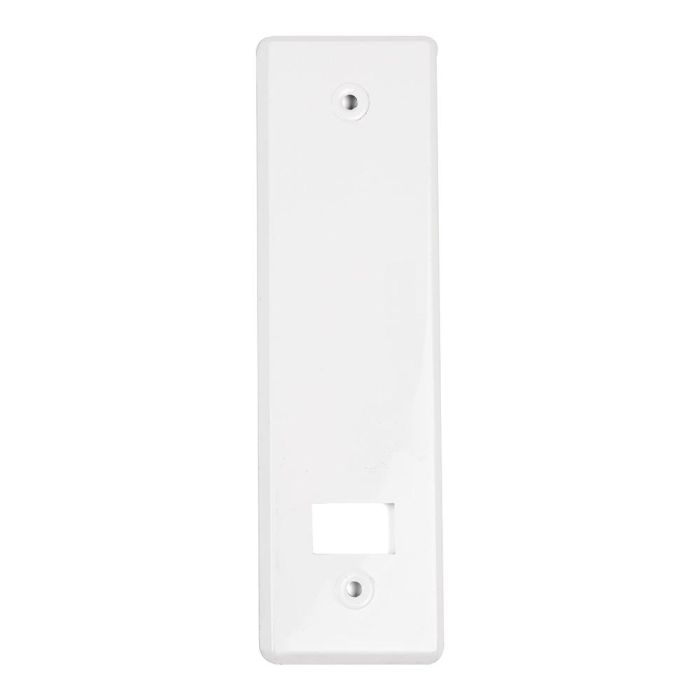 Cambesa Embellecedor para recogedor 49921 Blanco Aluminio 32 x 220 mm